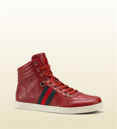 men's gucci high tops|Gucci men sneakers new authentic.